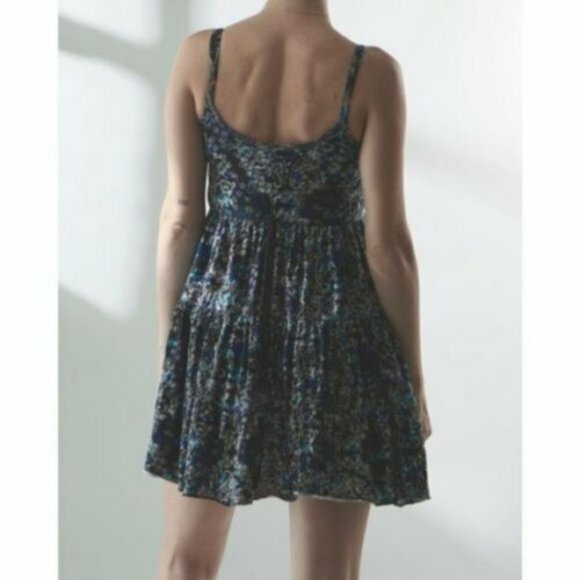 Free People Lilian Floral Embellished Tank Dress S - Picture 2 of 4